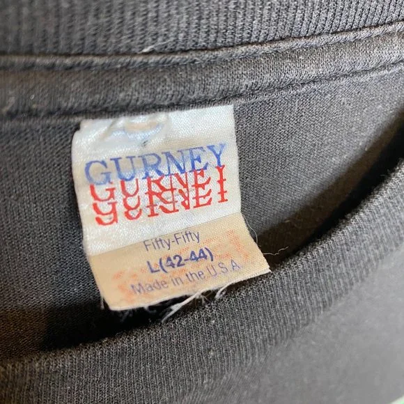 Vintage 1988 Prince Lovesexy Tour T-Shirt Large Faded Black Single Stitch Gurney - Picture 3 of 8